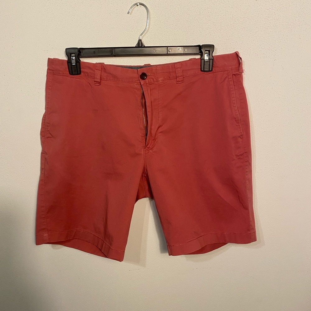 JCrew Red 9” Shorts, size 36.
